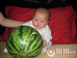 宝贝吃瓜搞笑视频